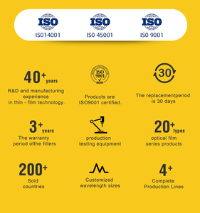 Prix de fabrication : Filtre à application spéciale BS633-850 pouvant servir de séparateur de faisceau pour les interféromètres <span class=keywords><strong>laser</strong></span> - Product Image 6