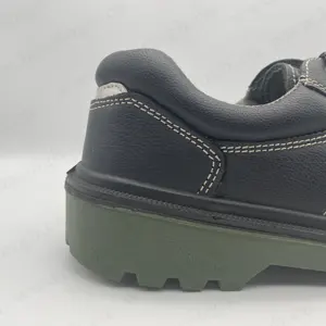 YWQ, chaussures de sécurité à coupe basse à semelle extérieure en PU à prix bon marché S3 chaussures de travail standard pour l'industrie lourde HSB203