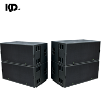 Subwoofer en métal à aimant néodyme de 18 pouces, amplificateur de puissance 1000W/4000W, passif 4 ohms, équipement de scène