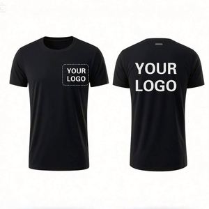Camiseta de Poliéster de Secado Rápido, Diseño de Logotipo Personalizado, Impresión Personalizada, Absorbe la Humedad, Cómoda, Uniformes Deportivos Casuales - Product Image 1