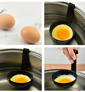 Moule à œufs pochés à suspendre, cuiseur à œufs à cuisson rapide, outil pour œufs à la coque, coupelles à œufs pochés suspendues - Product Image 4
