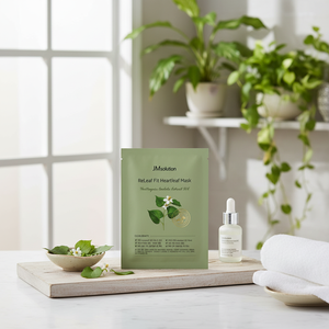JMsolution Relief Fit South Korea Skincare Facial Mask Pack Houttuynia Extract Soothing Calming Moisturizing Brightening - Product Image 2