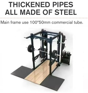 Plateforme de musculation multifonctionnelle en gros avec Smith Machine pour exercices de fitness et soulevés de terre – Équipement de gym - Product Image 2