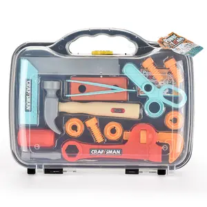 Hot Sales Voorschoolse Pretend Speelhuis Games Plastic Wrench Schroevendraaier Montage Kids Speelgoed Gereedschap Set