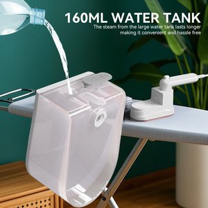 Défroisseur vapeur portable 2-en-1 pour vêtements, puissance réglable 1200W, mini défroisseur vapeur pour voyage, collection 2025 - Product Image 5