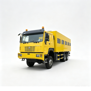 Camion <span class=keywords><strong>de</strong></span> transport <span class=keywords><strong>de</strong></span> personnel HOWO 6x4 pour mines, 30 places, véhicule <span class=keywords><strong>lourd</strong></span> tout-terrain pour le transport <span class=keywords><strong>de</strong></span> mineurs, à vendre - Product Image 1