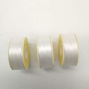 Benang Bordir Polyester 75D/2 Kualitas Super, Gulungan Siap Pakai, Sisi Kertas Putih Tipe L, 144 Gulungan Per Kotak, Benang Jahit - Product Image 1