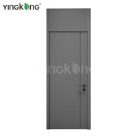 Лидер продаж Yingkang, дверная дверь Wpc, современный дизайн, звукоизолированная, для спальни, для спальни, для ванной комнаты