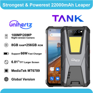 Unihertz Tank Global Version 22000mAh La <span class=keywords><strong>plus</strong></span> grande batterie extérieure robuste SmartPhone 108MP Caméra Version nocturne Téléphone portable - Product Image 2