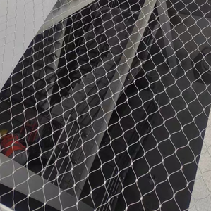 Özel kesme hizmeti ile büyük açık kuş Aviary paslanmaz çelik tel halat örgü kafes dokuma tekniği - Product Image 4