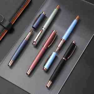 Custom Classic Luxury Customizable Metal Ballpoint <b>Pen</b> Customer's Logo <b>Multi</b>-<b>Colored</b>/Black Ink for Business Use Corporate Gifts - Product Image 6