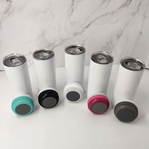 Wholesale Stainless Steel Music Tumbler Cup Smart Blanks Sublimation <b>Bluetooth</b> <b>Speaker</b> 20oz Drinkware Temperature Display - Product Image 3