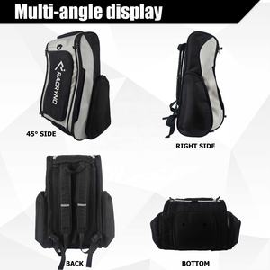 Sac à dos d'extérieur grande capacité, nouveau sac multifonctionnel en nylon pour raquettes de tennis et de <span class=keywords><strong>badminton</strong></span>, sac à raquettes détachable - Product Image 5