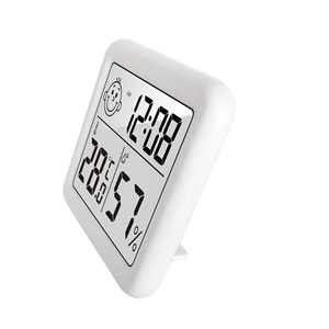 Электронный измеритель температуры и влажности с ЖК-дисплеем, комнатная Цифровая метеостанция с термометром, гигрометром - Product Image 5