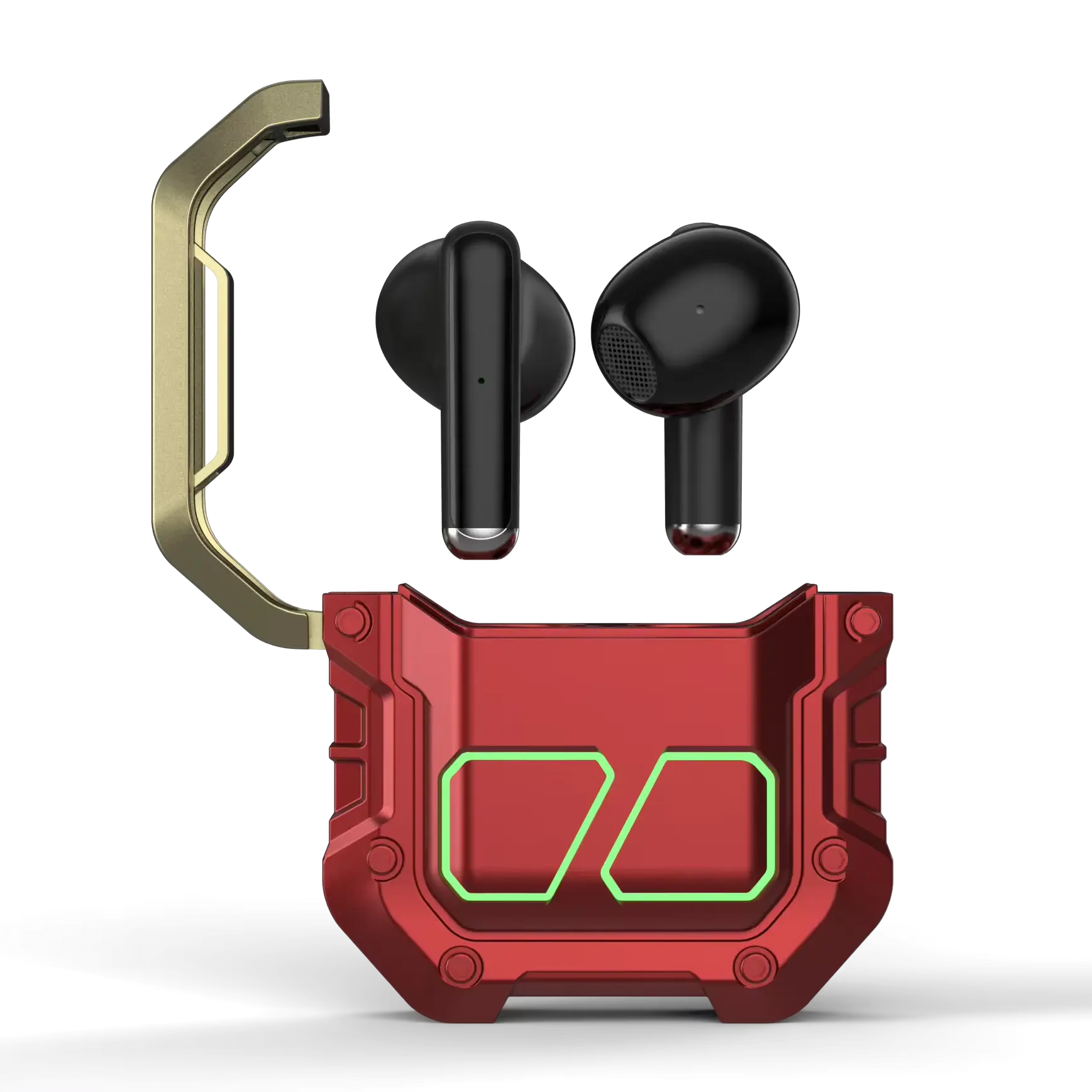 Penyumbat telinga kecil terlaris, kualitas suara definisi tinggi baru, baterai tahan lama, earphone dengan logo