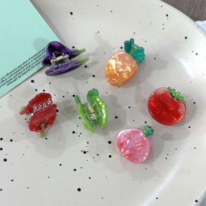 Simulation en forme de légume petite pince à <span class=keywords><strong>cheveux</strong></span> aubergine carotte tomate épingle à <span class=keywords><strong>cheveux</strong></span> pince latérale pour <span class=keywords><strong>cheveux</strong></span> cassés Bang pince accessoire de <span class=keywords><strong>cheveux</strong></span> - Product Image 2