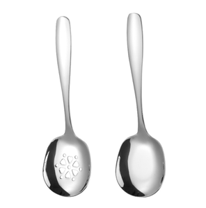 Grande cuillère écumoire en acier inoxydable grande capacité pour buffet - Product Image 6