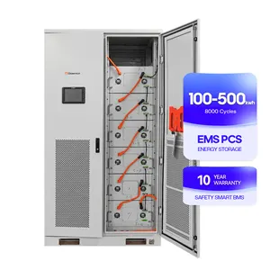 Zonne-Energie Systeem Hygrid 10ft 20ft 40ft Buitencontainer Ess 500kva 1000kw Omvormer 500kwh Batterij Voor Energieopslag