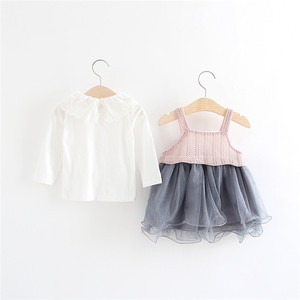 Innovative Products for Sell Tutu Material Baby Girls Bodysuit Design Sports T-Shirts and Party Wear Skirt Design - Product Image 6