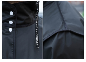 Impermeabile Classico Nero per Escursionismo e Arrampicata, Lungo e Personalizzabile in EVA Multifunzionale - Product Image 5