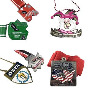 Fabrika toptan özel ödül madalyon abd onur yumuşak emaye mezuniyet madalyonlar 3d döküm madalya - Product Image 5