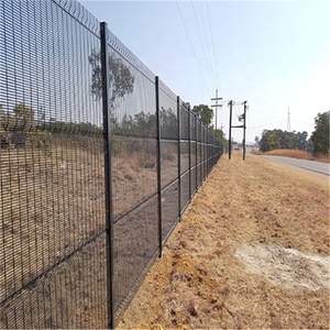 High Security 358 Anti-Climb Farming Square Trellis <strong>Fence</strong> <strong>Posts</strong> Easy <strong>Installation</strong> with Flat PVC Coating for Sport Fencing - Product Image 4