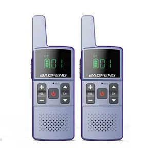 2pcs Tablet Schöne USB charge Walkie Talkie Radio Mini Spielzeug Baofeng Mit Headset 1 ~ 5 Km Uhf Geschenk Xiaomi Zwei-Wege-Radio-Transceiver