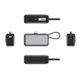 Bateria Portátil Mini de 50000mAh com Carregamento Rápido PD 20W, 2 em 1 com Cabos Tipo-C - Product Image 2