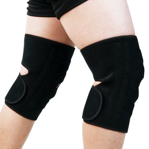 Cailormi Knee Brace Compression Support For Sports Fitness Running Basketball Breathable Protective Gear Unisex Black - Product Image 5