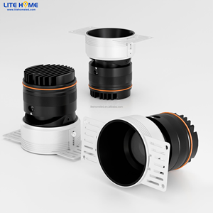 Downlight LED réglable anti-éblouissement 12W 24W encastré rond, projecteur, garantie 5 ans, durée de vie 50 000 heures, magasin de détail - Product Image 4