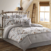 Ensemble de literie de couette réversible de luxe en duvet d'oie alternatif de taille king-size, couette élégante