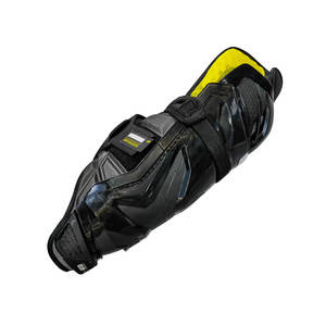 POROS 맞춤형 로고 디자인 무릎 보호대 전문가용 정강이 및 슬개골 보호 장비 블랙 아이스하키 및 필드 스포츠용 - Product Image 4