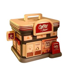 Tirelire en forme de café, boîte à monnaie créative, décoration de bureau, cadeau de Noël ou d'anniversaire pour filles et garçons - Product Image 5