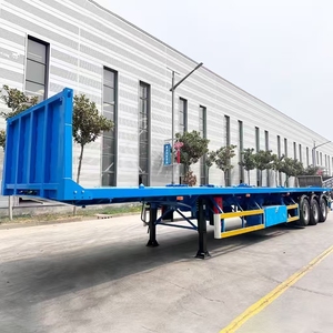 Meilleure Vente sur le Marché Africain : Semi-Remorque Plateau 3 Essieux 40-60T Durable pour le Transport de Conteneurs Lourds dans l'Exploitation Minière et l'Agriculture - Product Image 5