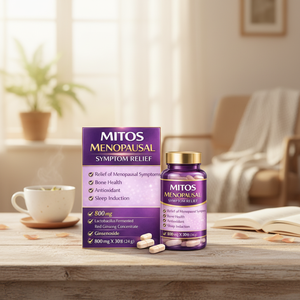 Mitos Flex Premium, Salud Femenina, Menopausia, Salud Ósea, Antioxidante, Apoyo al Sueño, Isoflavona de Soya, Tableta de 24 g, OEM, Marca Privada - Product Image 3