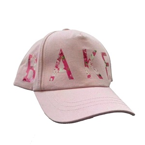 Cappellino da Baseball a 5 Pannelli Rosa con Stampa Floreale Termotrasferibile, Etichetta in Gomma di Design, Cappelli da Sole alla Moda con Cinturino Ricamato, Berretti di Lusso - Product Image 6