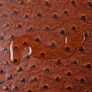 กันน้ำ1.24มม. หนาหนังนกกระจอกเทศสีสันสดใสหนังสำหรับกระเป๋ารองเท้ากระเป๋าถือเสื้อผ้า - Product Image 3