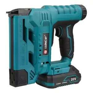 Tùy chỉnh không dây Nail Gun 18 Máy đo sàn lợp khung 20V pin điện xách tay Brad nailer Stapler