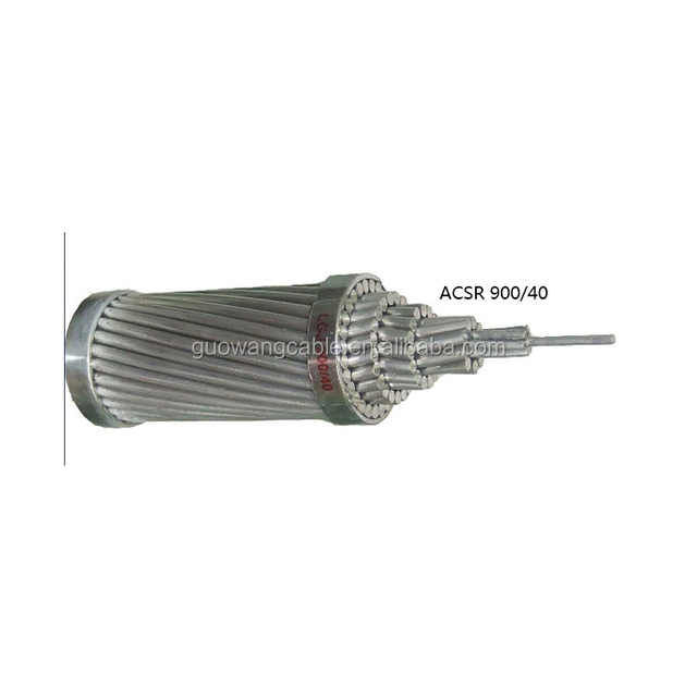 High Quality IEC Bare ACSR Conductor/185 Mm2 400mm2 630mm2 Almelec ACSR Cable for Electric Transmission Listed Brand Price