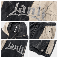 Ensemble de survêtement deux pièces tendance pour homme – Séchage rapide, respirant, léger, avec sweat à capuche et pantalon de jogging, effet délavé, style streetwear personnalisé