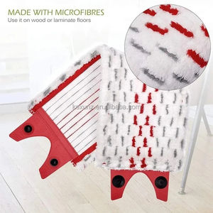 Reemplazo de paño de mopa de microfibra lavable para fregona O-cedar Viledas <span class=keywords><strong>Ultramax</strong></span> 155747 Ultramat 2in1 accesorios Viledas Mop Pads - Product Image 5