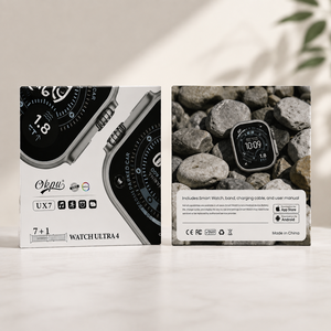 UX7 Smartwatch 7+1 Replaceable Straps Gift <b>Box</b> AMOLED Screen Fitness Smart Watch Magnetic Charge For <b>Android</b> IOS - Product Image 6