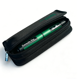 Pluma inyectora de <span class=keywords><strong>insulina</strong></span> metálica reutilizable de alta gama para <span class=keywords><strong>tratamiento</strong></span> médico con ventana de escala precisa y funciones fáciles de usar - Product Image 6