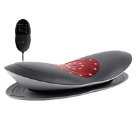 Masseur électronique personnalisé pour le cou, rechargeable par USB, avec technologie de vibration EMS et Shiatsu, efficace pour soulager la pression lombaire, avec fonction de minuterie