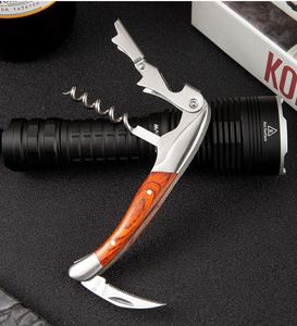 Customizable Logo Wedding Parties Casual Gatherings KitchenPortable Multifunction Wine Beer Bottle <b>Gift</b> Opener Wood Corkscrew - Product Image 6