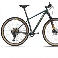 Vélo de montagne en fibre de carbone de 29 pouces avec un système de transmission interne entièrement dissimulé et 12 vitesses