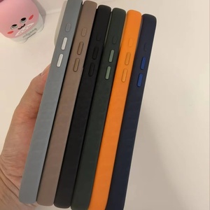 <span class=keywords><strong>Cover</strong></span> Antiscivolo <span class=keywords><strong>Arancione</strong></span> per <span class=keywords><strong>iPhone</strong></span> 17 16 15 14 13 12 <span class=keywords><strong>11</strong></span> e Samsung S26 A17 A07 A16, Custodia Magnetica di Lusso con Blocchi di Colore - Product Image 3