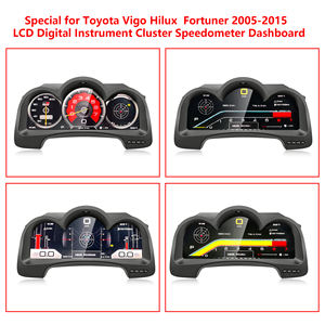Panel de Instrumentos Digital LCD de Alta Calidad para <span class=keywords><strong>Vigo</strong></span> Hilux Fortuner 2005-2015, Velocímetro, Indicador, Tablero de Instrumentos - Product Image 2