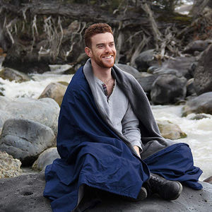 HZJOYUE تصميم جديد في الهواء الطلق مقاوم للماء والرياح بطانية صوف دافئة للتخييم في فصل الشتاء المشي لمسافات طويلة نزهات الشاطئ كما حصيرة التخييم - Product Image 4