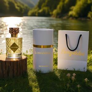 Frasco de Perfume Vacío de Vidrio Transparente con Pulverizador y Tapa Superior, 30ml 50ml 100ml, Personalizado OEM, de Lujo, para Fragancias - Product Image 3